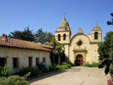 Carmel Mission Basilica, Founded in 1770, Carmel-By-The-Sea, California, USA Photographic Print by Westwater Nedra