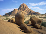 Spitzkoppe, 1728M, Between Windhoek and Shakapmund, Damaraland, Namibia, Africa Photographic Print by Renner Geoff
