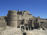 Medieval Mud Brick City with 17th Century Safavid Citadel, Arg-E Bam, Bam, Iran, Middle East Photographic Print by Rennie Christopher