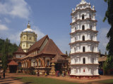 Shantadurga Temple, Quela, Ponda, Goa, India Photographic Print by Short Michael