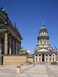 Theatre and French Cathedral in Berlin, Germany, Europe Photographic Print by Scholey Peter