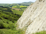Crete Senesi Area, Near Asciano, Siena Province, Siena, Tuscany, Italy, Europe Photographic Print by Tondini Nico