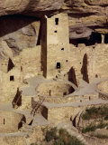 Cliff Palace Dating from Between 1200 and 1300 Ad at Mesa Verde, Colorado, USA Photographic Print by Rawlings Walter