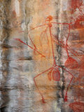 Aboriginal Rock Art, Ubirr, Kakadu National Par, Northern Territory, Australia, Pacific Photographic Print by Schlenker Jochen