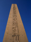 Hieroglyphics on the Obelisk in Hippodrome Square in Istanbul, Turkey, Europe Photographic Print by Short Michael