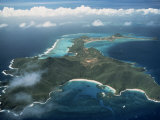 Aerial View over Tropical Island, Tobago, West Indies, Caribbean, Central America Photographic Print by Woolfitt Adam