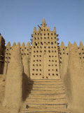 Great Mosque, the Largest Dried Earth Building in the World, Djenne, Mali Photographic Print by Pate Jenny
