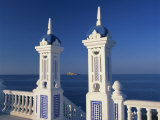 View to Benidorm Island from the Balcon Del Mediterraneo, Alicante, Valencia, Spain, Europe Photographic Print by Tomlinson Ruth