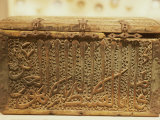 Wooden Box for Quran, Dating from 1344 AD, National Museum, Kuwait, Middle East Photographic Print by Ryan Peter
