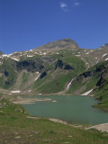 Lake and Waterfall in the Hohe Tauern National Park, Austrian Alps, Austria, Europe Photographic Print by Teegan Tom