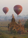 Balloons, Bagan, Myanmar Photographic Print by Schlenker Jochen