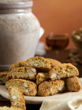 Cantuccini, Tuscan Biscuits with Hazelnuts and Almonds, Tuscany, Italy, Europe Photographic Print by Tondini Nico