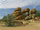 Huge Boulders known as the Devil's Marbles in the Northern Territory, Australia, Pacific Photographic Print by Richardson Rolf