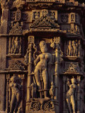 Detail of the Sun Temple, Built by King Bhimbev in the 11th Century, Modhera, Gujarat State, India Photographic Print by Wilson John Henry Claude