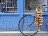 Johnnie's Bike, Roscoff, North Finistere, Brittany, France, Europe Photographic Print by De Mann Jean-Pierre