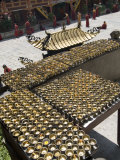 Candles and Novices, Nanwu Temple, Kangding, Sichuan, China Photographic Print by Porteous Rod
