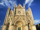 Facade of the Cathedral, Orvieto, Umbria, Italy, Europe Photographic Print by Tomlinson Ruth
