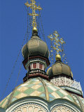 Zenkov Cathedral, Built of Wood But No Nails in 1904, at Almaty, Kazakhstan, Central Asia Photographie par Strachan James