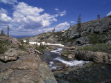Long Lake Near Mount Elwell, Basin Lakes Area, Northern California, USA Photographic Print by Wright Alison