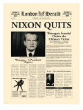 Nixon Quits Giclee Print