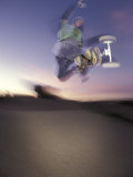 Mountain Boarder in Action, Colorado Springs, Colorado, USA Photographic Print