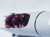 Blurred Action of 4 Man Bobsled Team, Albertville, France Photographic Print by Paul Sutton