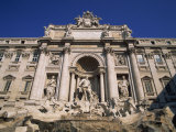Trevi Fountain, One of the Landmarks of Rome, Lazio, Italy, Europe Photographic Print by Merten Hans Peter