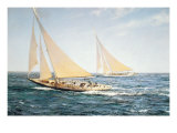 The Greatest Race Giclee Print by Montague Dawson