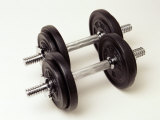 Weights Fotografisk tryk af Chris Trotman