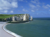 Falaises, Near Etretat, Haute Normandie, France Photographic Print by Merten Hans Peter