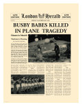 Munich Air Disaster Giclee Print