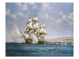 The Smoke of Battle reproduction procédé giclée par Montague Dawson