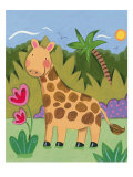 Baby Giraffe Impressão giclée por Sophie Harding