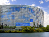European Parliament, Strasbourg, Alsace, France, Europe Photographic Print by Richardson Peter