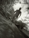 African American Male on a Training Run, New York, New York, USA Photographic Print by Chris Trotman