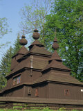 Old Wooden Orthodox Church at Ladomirova, Slovakia, Europe Photographic Print by Strachan James