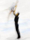 Blurred Action of Pairs Figure Skaters, Torino, Italy Photographic Print by Chris Trotman