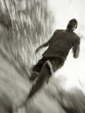 African American Male on a Training Run, New York, New York, USA Photographic Print by Chris Trotman