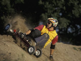 Mountain Boarder in Action, Colorado Springs, Colorado, USA Photographic Print