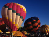 Hot Air Ballooning, Albuquerque, New Mexico, USA Lámina fotográfica por Paul Sutton
