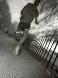 African American Male on a Training Run Photographic Print by Chris Trotman