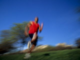Male Runner Out for a Fitness Run, New York, New York, USA Photographic Print by Chris Trotman