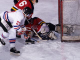 Ice Hockey Game Action Photographic Print