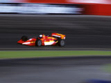 Auto Racing Action Photographic Print