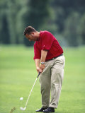 Male Golfer in Action Photographic Print by Chris Trotman