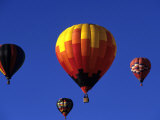 Hot Air Ballooning, Albuquerque, New Mexico, USA Lámina fotográfica por Paul Sutton
