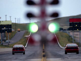 Drag Racing Starting Lights Photographic Print