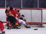 Ice Hockey Game Action Photographic Print