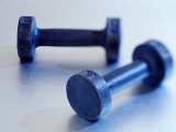 Weights Photographic Print by Chris Trotman