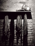 Boxing Equipment, New York, New York, USA Photographie